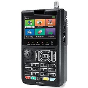 Satellietzoeker, Digitale signaalzoeker LCD-scherm DVB-receptor for QPSK satellietsignaalmeterzoeker Inbedrijfstelling van grondantenne(VF-6900)
