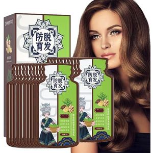 Gemberplantenextract Anti-haaruitval haarshampoo, Gember haargroeishampoo, Anti-haaruitval Gembershampoo (Color : 2Boxs)