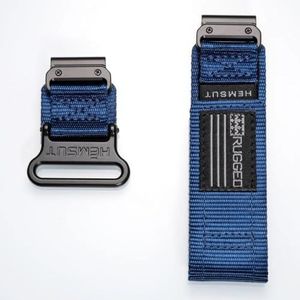 Horlogeband Nylon Sport Militaire horlogeband (Color : HGA125BLU, Size : 26MM_S)