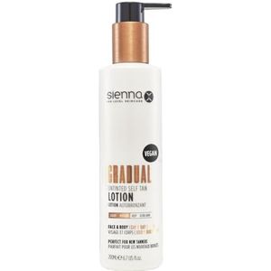 Sienna X Retail Gradual Glowing Self Tan, per stuk verpakt (1 x 200 ml)