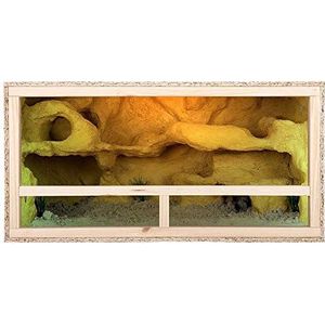 Repiterra Terrarium, van hout, met zijventilatie, van OSB-platen, met voorruit, 100 x 50 x 50 cm