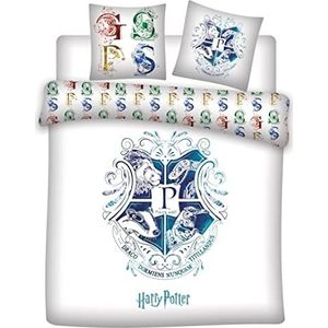 Aymax Harry Potter Poudlard beddengoedset, dekbedovertrek 240 x 220 cm + 2 x kussensloop