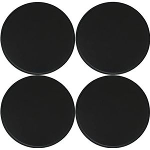 GPDNBIEU, Rond eetkamerstoelkussen, rond zitkussen antislip stoelkussens, ronde keukenstoelkussens(Black,35cm)