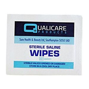 Qualicare producten steriele reinigingsdoekjes - pak van 100 doekjes