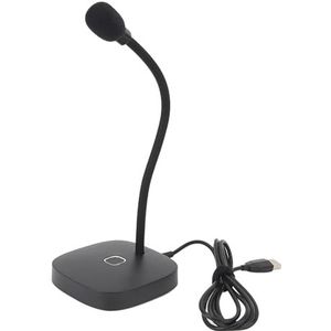 USB-conferentiemicrofoon, Omnidirectionele Condensator Pc-microfoon met 360° Pick-up, Ruisonderdrukking, Laptop-desktopmicrofoon voor Videovergaderingen, Skype, Zoom, Gaming