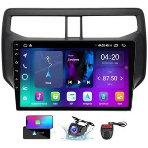 9 Inch Touchscreen Dubbel DIN Autoradio Compatibel met Toyota Rush 2017-2020 met FM RDS DAB+ Autoradio Stuurbediening WiFi 4G Draadloze Carplay Android Auto Bluetooth 5.0 DSP(NF-1)