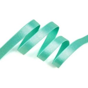 5/10/20M 6/8/10/15mm Nylon Elastische Band voor BH Ondergoed Schouderband Rubberen Tapes Zachte Riem Stretch Lingerie Naairanden-Mintgroen-8mm-5Meter