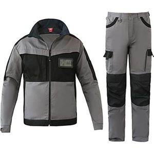 Veiligheidsoveralls, Katoenen werkpak for meerdere zakken werkjas(Suit,L)