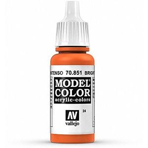 Vallejo Model Kleur 17 ml Acrylverf - Helder Oranje