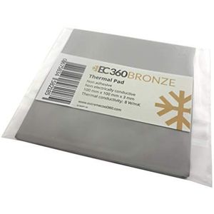 EC360® Bronze 8W/mK Thermal Pad (100 x 100 x 3,0 mm)