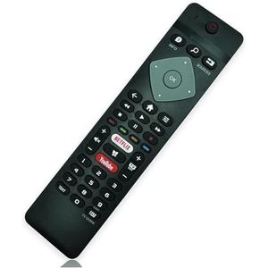 1x afstandsbediening BRC0884305-01 for vervanging van alle Ambilight 4K Smart LED-tv's