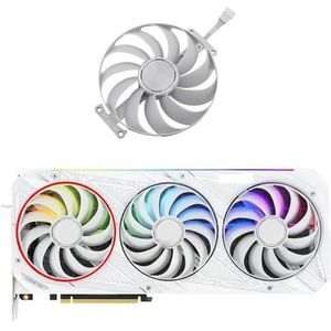 95MM CF1010U12S RTX3070 RTX3080 RTX3090 grafische ventilator voor ASUS voor ROG Strix RTX 3070 3080 Ti 3090 witte OC Edition gamingventilator(A-Fan)