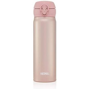 Thermos GTB Super Light Direct Drinkfles, Rose Gold, 470ml, Roestvrij staal, Vacuüm geïsoleerd, Eenhandig drukknopmechanisme, 171692