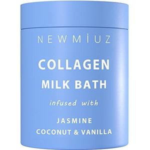 Creamy Coconut Collageen Melk Bath Soak Powder Moisturizing & Zachte Huid - Vanilla Jasmijn Luxe Spa Bubble Bath Zout Moederdag Verjaardag Kerst Relaxatie Geschenken voor Vrouwen Perfecte Stocking