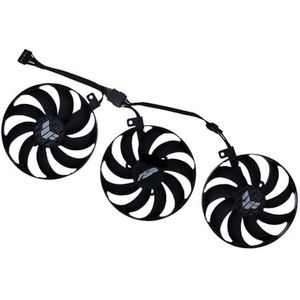 Grafische kaartventilator, VGA-koeler, 3 stuks, T129215BU, CF9010U12S, voor ASUS, TUF, RTX 3080Ti, GAMING OC, voor 3080 V2