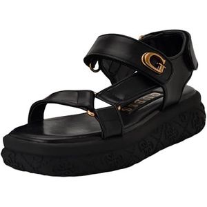 Guess Lanara damessandalen, Zwart 001, 42 EU