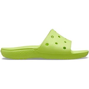 Crocs Classic Slide uniseks-volwassene Muiltje, Limeade, 36/37 EU