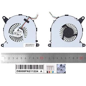 CPU-ventilator voor Intel NUC8, NUC8i7BEH, NUC8i3BEH, NUC8i5BEH, BSC0805HA-00, DC05V 0,60A