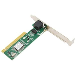 BROLEO PCIe-Netwerkadapter, PCIe-Netwerkkaart Zelfaanpassing 10 100mbps voor Gaming