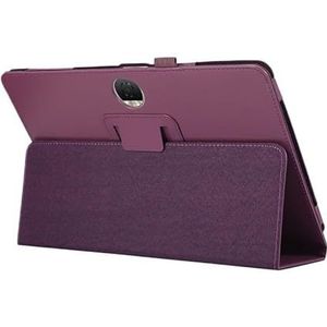Geschikt for Huawei Honor Pad 9 12.1 inch 2024 Flip Stand PU Lederen Tablet Case Shockproof Cover HEY2-W09 HEY2-W19 Shell (Color : Purple)