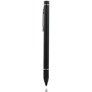 Actieve Stylus Digital Touch Pen Met 1,3 mm Ultra Fine Tip for IPad Tabletten Work At iOS en Android capacitieve scherm (Colors : Black)