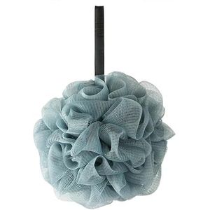 Badsponzen for volwassenen, badspons, mesh poef badspons, schuim Loofah spons (Size : Blue)