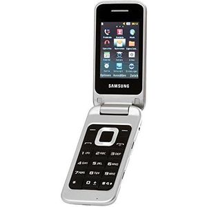 Samsung C3520I mobiele telefoon, zilver [Italië]