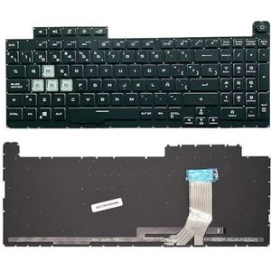 Russisch Spaans toetsenbord voor ROG voor Strix voor G731 GV G731G G731GW G731GU Gaming computertoetsenborden met achtergrondverlichting(SP RGB Backligh)