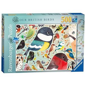 Ravensburger Onze Britse vogels 500 stukjes puzzel voor volwassenen en kinderen vanaf 10 jaar