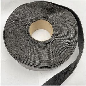 Asfaltplamuur asfaltscheurband, Asfaltscheurvullertape zwart 3-10 cm x 10 m 2,5 mm dik(Black-3roll,4cm*10m)