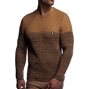 Karl's People - K-114 - Gebreide Herentrui - Warme - Ronde Hals - Lange Mouwen