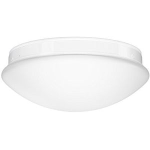 ledscom.de LED vochtbestendige armatuur/plafondarmatuur/badkamerlamp BADU, rond, 260mm Ø, IP44, 15,4 W, 1542lm, warm wit