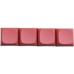 Bottone 4 stks Unieke PBT Keycaps Voor Mechanische Toetsenborden Key Caps Kleurrijke Keycaps 4Key Set Voor Typen Liefhebbers