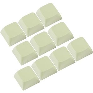 PLCPDM 10 STKS PBT Keycaps Dikke PBT Keycap Voor Mechanische Toetsenbord 1U XDA2 Keycap Set Vervanging Multi Kleur