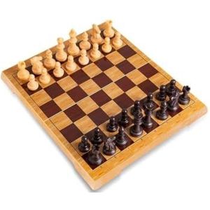 Schaken Magnetische schaakset Draagbare reisschaakbordset met opvouwbaar schaken for beginners en volwassenen Chinees schaken Feest