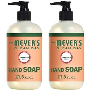 Geranium Liquid Hand Soap 12.5 fl oz[Set of 2] by Mrs. Meyers
