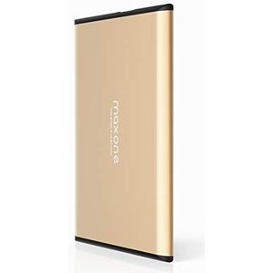 2.5 ""draagbare externe harde schijf 160GB-USB 3.0 ultradunne aluminium HDD-back-up voor pc/desktop/laptop/tv/Mac/MacBook/XBox / PS4 / Chromebook/Windows