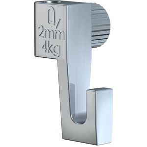 Artiteq - Mini Haak - Aluminium Haak voor Schilderij Ophangsysteem - Set van 10 - Draagvermogen 4 kg