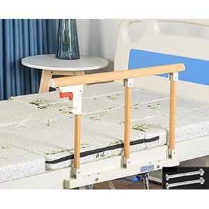 Bedhekken voor ouderen, hulp aan het bed en thuis Bedbeveiliging Leuning en sta-hulp aan bed Handgreep voor ziekenhuisbed voor senioren, 70x40cm(C)