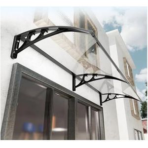 Deuroverkapping,Stille Deurluifel,Onzichtbare Luifel,voordeurdak,Voordeur Afdak,Raamluifel,UV-Regenbescherming Tegen Sneeuw,Regenbestendig en zonwerend(120cm/47in*400cm/157.5in)