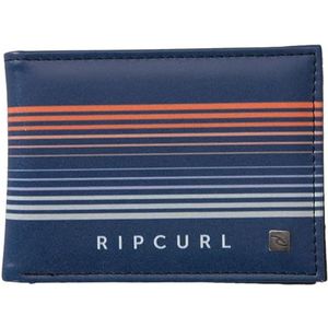 Rip Curl Combo Slim PU Portemonnee - Navy/Oranje, Marine/Oranje, One Size