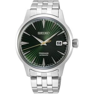 Seiko Presage Cockatil green SRPE15J1 steel automatic men's watch