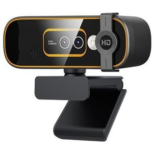 PC-camera Live videoconferenties Online lessen Ingebouwde microfoon Stuurprogrammaloze webcam