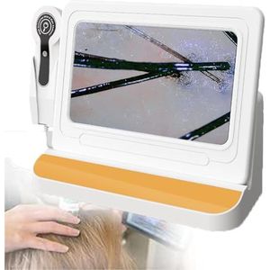 Huid Diagnose Haar Analyzer MultiFunctionele Haar Analyser Professional 50X/200X gezichtshuid Detector 13-inch huid hoofdhuid Detector