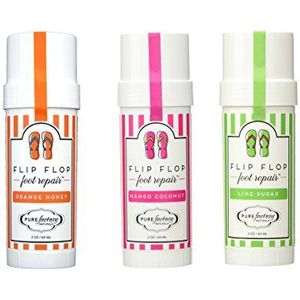Cracked Heels Foot Balm - Flip Flop Foot Repair by PURE Factory Naturals Bundle by PURE Factory Naturals