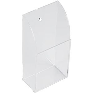 Yosoo Afstandsbedieninghouder, organizer, behuizing, wandhouder, acryl, media, opbergdoos voor desktop, transparant, tv-airconditioning, opslag (1)
