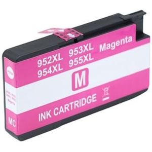 Compatibele 952XL 953XL 954XL 955XL inktcartridge for O-ficejet Pro 7720 7730 7740 8210 8218 8710 8715 8718 8720 8730 8740(1Pcs Magenta)