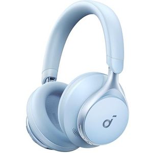 soundcore by Anker Space One, Koptelefoon met Adaptieve en Actieve Ruisonderdrukking, 2X zo sterke stemmendemping, 40‌ u speeltijd, Appbediening, LDAC Hi-Res Wireless Audio, Comfortabel, Bluetooth 5.3