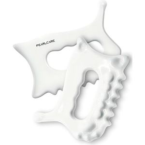 PEARLCARE Koreaanse Keramische Gua Sha Zelfzorg Massage Tool Voor Body Facial Huidverzorging Face Lift Spierverlichting Body Massager
