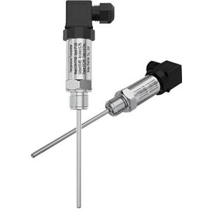 VAYEODEYU Temperatuursensor, PT100 RTD-temperatuursensor RS485-uitgang 24VDC-temperatuurtransmitter Transducer Multicolor Meerdere maten(Pink,50mm)